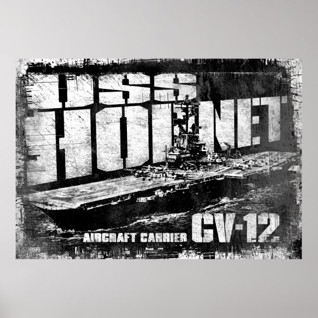 Aircraft carrier Hornet Poster (Front)