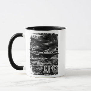 Aircraft carrier Kitty Hawk Mug