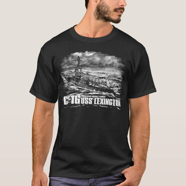 Aircraft carrier Lexington Shirt (Front)