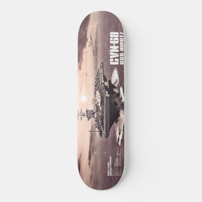 Aircraft carrier Nimitz Skateboard (Front)