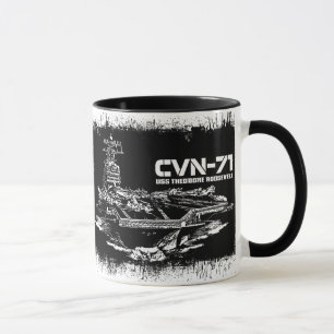Aircraft carrier Theodore Roosevelt Mug