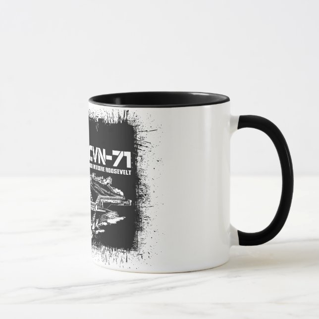 Aircraft carrier Theodore Roosevelt Mug (Right)