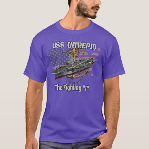 Aircraft Carrier USS Intrepid CV11 CVA11 CVS11 Vet T-Shirt