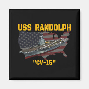 Aircraft Carrier Uss Randolph Cv-15 Veterans Day F Magnet