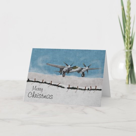 Aircraft Christmas Card | Zazzle.ca