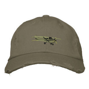 Aircraft Classic Cessna Custom Embroidered Embroidered Hat