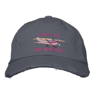 Aircraft Classic Cessna Custom Personalize This Embroidered Hat
