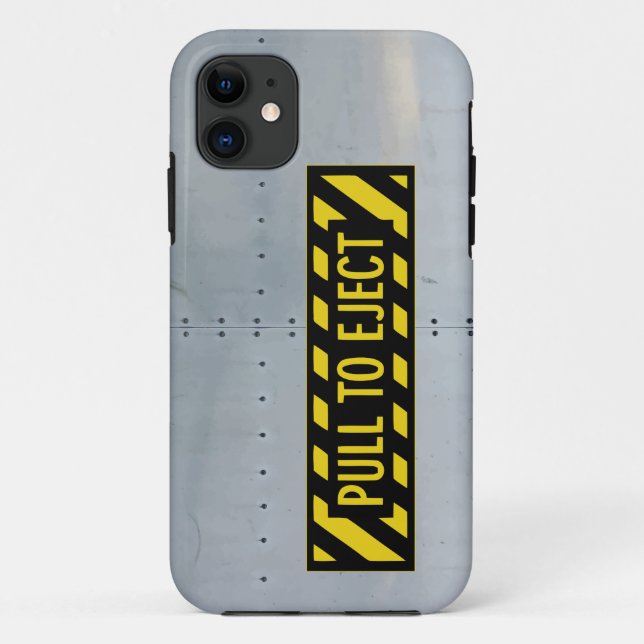 Aircraft fuselage (Ejection - Pull to eject) Case-Mate iPhone Case (Back)