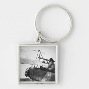 Aircraft gunner during the Battle of the Marne, 19 Keychain
