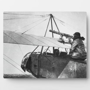 Aircraft gunner during the Battle of the Marne, 19 Plaque