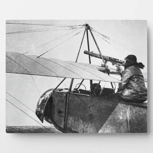 Aircraft gunner during the Battle of the Marne, 19 Plaque (Front)