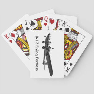 Aircraft image for playing-cards playing cards