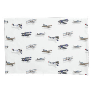 Aircraft in Flight Pillowcase