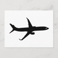 Aircraft Jetliner Black Flight Customize Colour