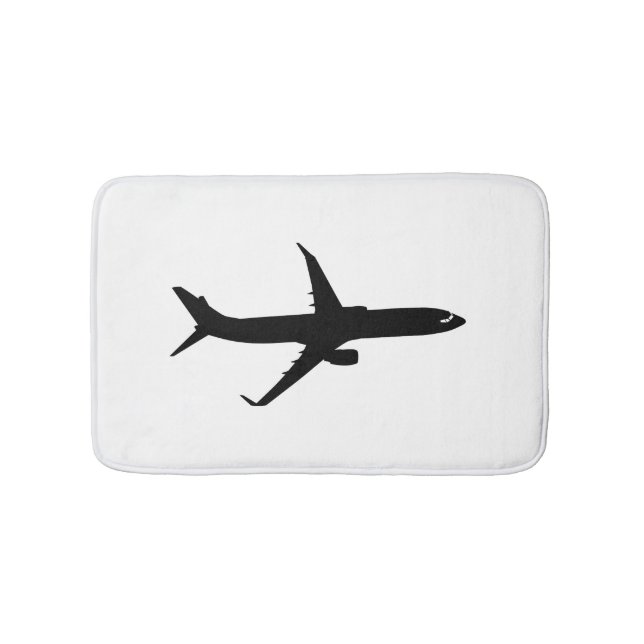 Aircraft Jetliner Shadow Flight Customize Colour Bath Mat (Front)