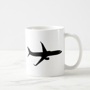 Aircraft Jetliner Shadow Flight Customize Colour Coffee Mug
