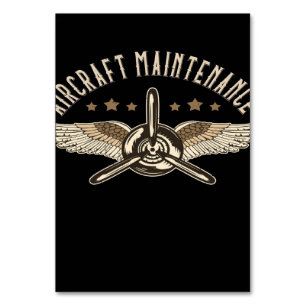 Aircraft Maintenance Cool Design Table Number