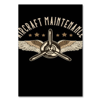 Aircraft Maintenance | Cool Design Table Number