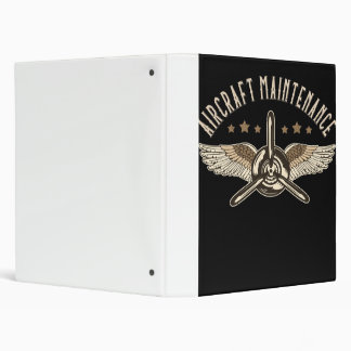 Aircraft Maintenance | Cool Mechanic Design Binder