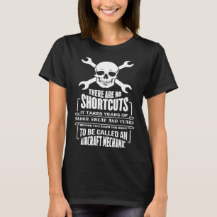 Aircraft Mechanic Aviation Airplane 3 T-Shirt