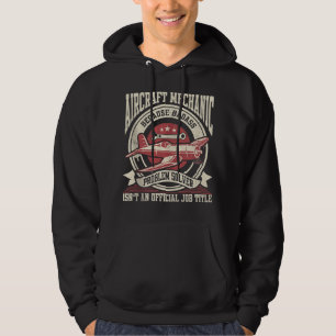 Aircraft Mechanic Aviation Mechanic Airplane Mecha Hoodie