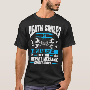 Aircraft Mechanic Aviation Mechanic Airplane Mecha T-Shirt