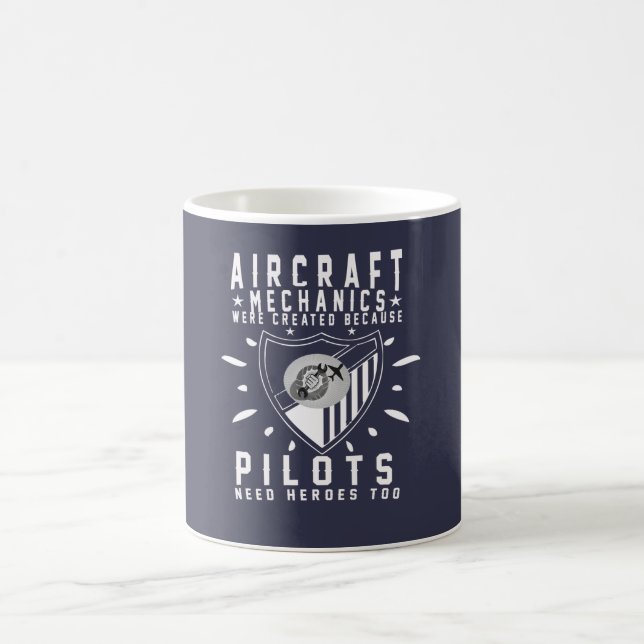 Aircraft Mechanic Coffee Mug (Center)