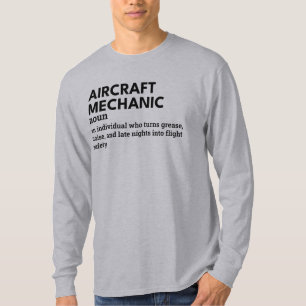 Aircraft Mechanic Definition – Maintenance Pro T-Shirt
