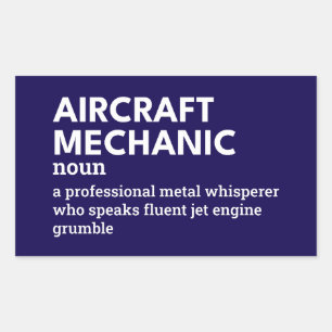 Aircraft Mechanic – Funny Definition Sticker