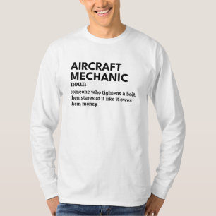 Aircraft Mechanic – Skilled Funny Definition T-Shirt