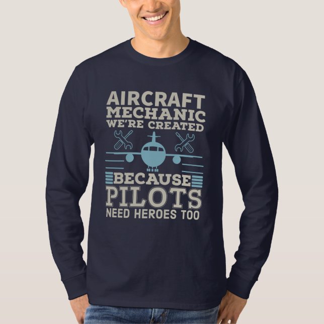 Aircraft Mechanic T-Shirt (Front)