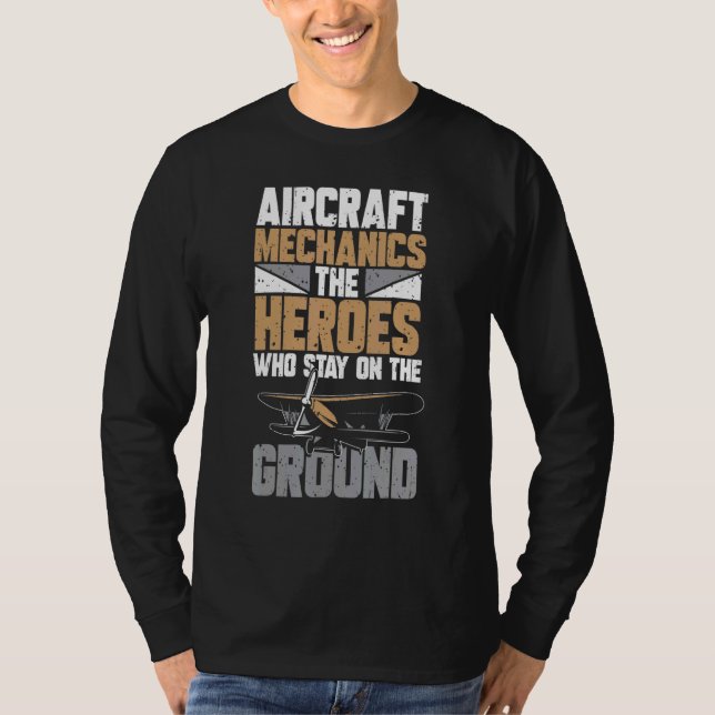Aircraft Mechanics T-Shirt (Front)