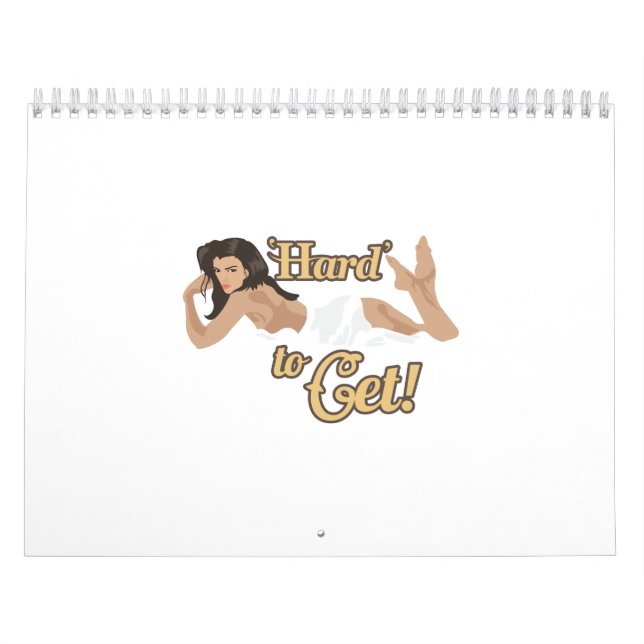 Aircraft Nose Art Hard To Get Gift Idea Calendar (Cover)