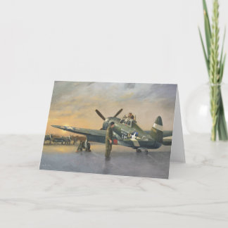Aircraft-P47 Thunderbolt Greetings Card