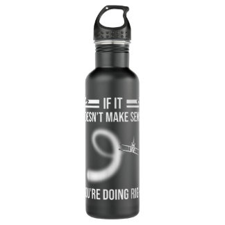 Aircraft Pilot Airplane Lover Aviation 710 Ml Water Bottle