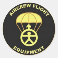 AIRCREW FLIGHT EQUIPMENT STICKER