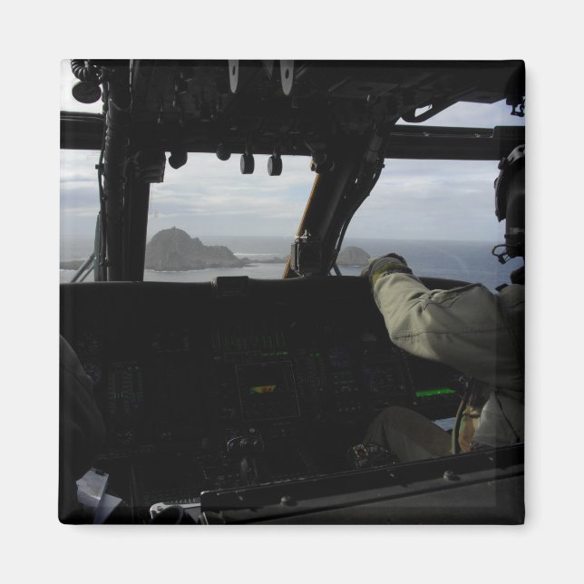 Aircrews approach Farallon Island Magnet (Front)