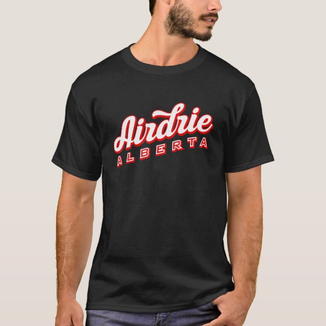 Airdrie Alberta T-Shirt (Front)