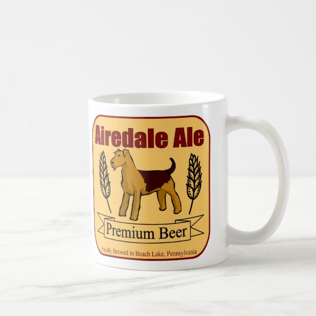 Airedale Ale Coffee Mug (Right)