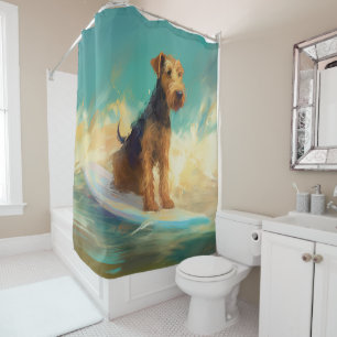 Airedale Beach Surfing Painting