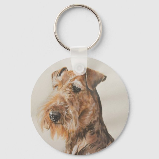 Airedale Keychain (Front)