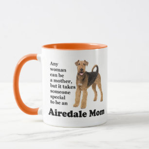 Airedale Maman Mug