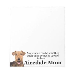 Airedale Mom Notepad