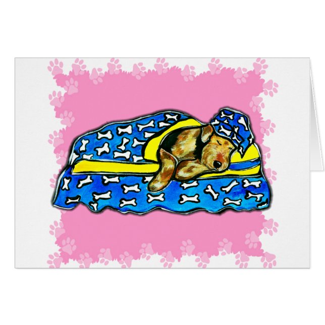 Airedale rose dormant (Devant horizontal)