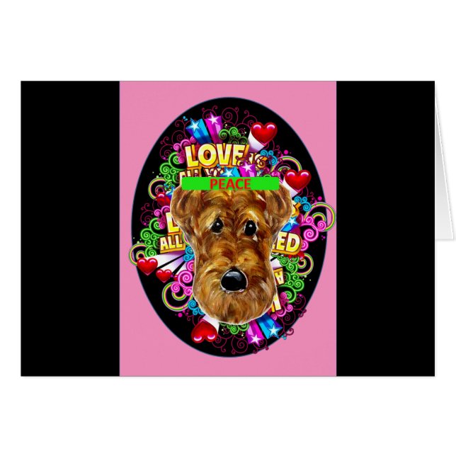 AIREDALE TERRIER (Front Horizontal)