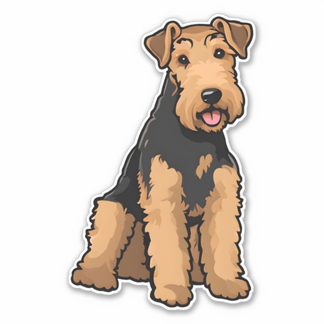 Airedale Terrier (Front)