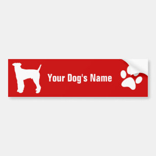 Airedale Terrier エアデール・テリア Bumper Sticker