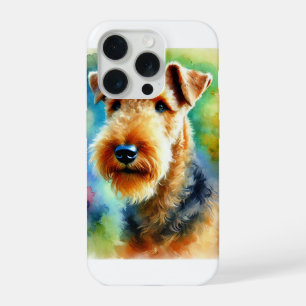Airedale Terrier 050724AREF105 - Watercolor iPhone 15 Pro Case