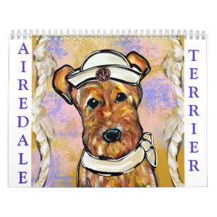 AIREDALE TERRIER  2026 CALENDAR
