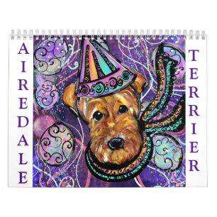 AIREDALE TERRIER  2026 CALENDAR